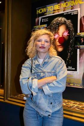 Luisa Celine Gaffron at the premiere of the movie How to Be Normal at the Metropol Düsseldorf, 02 09 2025 Foto:xI.xEdingerx xFuturexImagex normal_5932