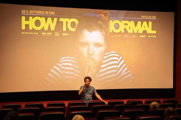 Daniel Bäldle at the premiere of the movie How to Be Normal at Metropol Düsseldorf, 02 09 2025 Foto:xI.xEdingerx xFuturexImagex normal_5936