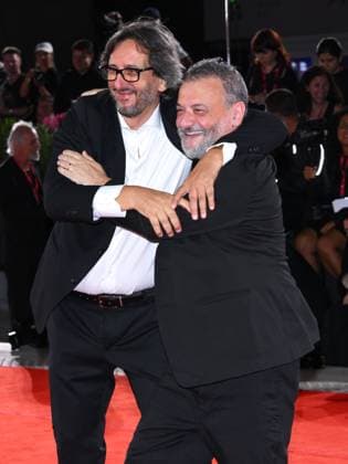 Venice, 82nd Venice International Film Festival 2025 - evening 7 - red carpet Killing Stanca - Autobiography of a Murderer In the photo: Danieli Vicari, Marco Manetti  Copyright: xAlbertoxTerenghix xipa-agency.netx xPoolxPhotoxEventsx06x IPA_Agency_IPA63968794