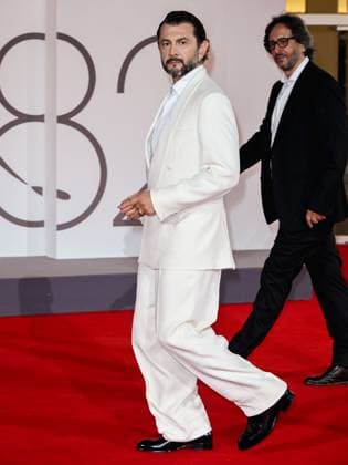 Venice, ITALY: Venice, 82nd Venice International Film Festival 2025 - evening 7 - red carpet Killing Stanca - Autobiography of a Murderer In the photo: Vinicio Marchioni Venice ITALY  - ZUMAp169 20250902_zea_p169_1878 Copyright: xSimonexComix