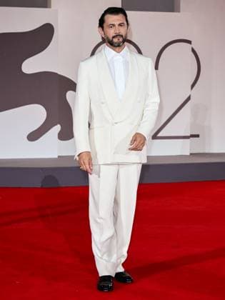 Venice, ITALY: Venice, 82nd Venice International Film Festival 2025 - evening 7 - red carpet Killing Stanca - Autobiography of a Murderer In the photo: Vinicio Marchioni Venice ITALY  - ZUMAp169 20250902_zea_p169_1880 Copyright: xSimonexComix