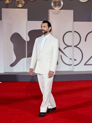 Venice, ITALY: Venice, 82nd Venice International Film Festival 2025 - evening 7 - red carpet Killing Stanca - Autobiography of a Murderer In the photo: Vinicio Marchioni Venice ITALY  - ZUMAp169 20250902_zea_p169_1883 Copyright: xSimonexComix