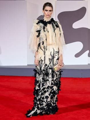 Venice, 82nd Venice International Film Festival 2025 - evening 7 - red carpet Dead Man s Wire In the photo: Alejandra Dominguez Gila  Copyright: xSimonexComix xipa-agency.netx xPoolxPhotoxEventsx06x IPA_Agency_IPA63969866