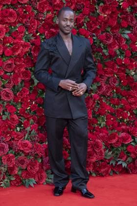 The Roses UK Film Premiere Ncuti Gatwa attends The Roses UK film premiere at the Odeon Luxe cinema, Leicester Square, London. 28th August 2025.  Copyright: xAndrewxSimsx NINTCHDBPICT001020326762
