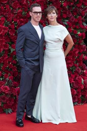 The Roses UK Film Premiere Benedict Cumberbatch and wife Sophie Hunter attend The Roses UK film premiere at the Odeon Luxe cinema, Leicester Square, London. 28th August 2025.  Copyright: xAndrewxSimsx NINTCHDBPICT001020326977