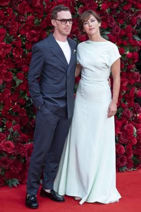 The Roses UK Film Premiere Benedict Cumberbatch and wife Sophie Hunter attend The Roses UK film premiere at the Odeon Luxe cinema, Leicester Square, London. 28th August 2025.  Copyright: xAndrewxSimsx NINTCHDBPICT001020327014