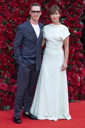 The Roses UK Film Premiere Benedict Cumberbatch and wife Sophie Hunter attend The Roses UK film premiere at the Odeon Luxe cinema, Leicester Square, London. 28th August 2025.  Copyright: xAndrewxSimsx NINTCHDBPICT001020327021