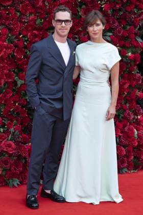 The Roses UK Film Premiere Benedict Cumberbatch and wife Sophie Hunter attend The Roses UK film premiere at the Odeon Luxe cinema, Leicester Square, London. 28th August 2025.  Copyright: xAndrewxSimsx NINTCHDBPICT001020327041