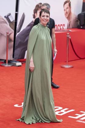 The Roses UK Film Premiere Olivia Colman attends The Roses UK film premiere at the Odeon Luxe cinema, Leicester Square, London. 28th August 2025.  Copyright: xAndrewxSimsx NINTCHDBPICT001020327997