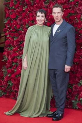 The Roses UK Film Premiere Olivia Colman and Benedict Cumberbatch attend The Roses UK film premiere at the Odeon Luxe cinema, Leicester Square, London. 28th August 2025.  Copyright: xAndrewxSimsx NINTCHDBPICT001020328701