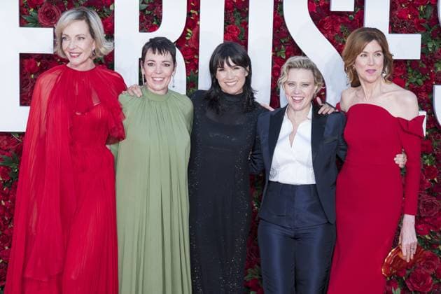 The Roses UK Film Premiere Allison Janney, Olivia Colman, Zoe Chao, Kate McKinnon and Belinda Bromilow attend The Roses UK film premiere at the Odeon Luxe cinema, Leicester Square, London. 28th August 2025.  Copyright: xAndrewxSimsx NINTCHDBPICT001020328691