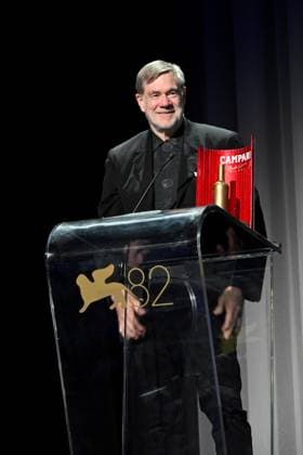Venice, 82nd Venice International Film Festival 2025 - Evening 7 - Campari Passion for Film Award to Gus Van Sant. Pictured: Gus Van Sant  Copyright: xSimonexComi PoolxPhotoxEventsx06x xipa-agency.netx xSimonexComi PoolxPhotoxEventsx06x IPA_Agency_IPA63971834
