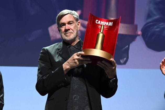 Venice, Italy: Venice, 82nd Venice International Film Festival 2025 - Evening 7 - Campari Passion for Film Award to Gus Van Sant. Pictured: Gus Van Sant Venice Italy  - ZUMAp169 20250902_zea_p169_2319 Copyright: xSimonexComi PoolxxEventsx06x