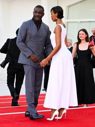 Venice, 82nd Venice International Film Festival 2025 - evening 7 - red carpet for the film A House of Dynamite. Pictured: Idris and Sabrina Elba  Copyright: xManuelexMangiarottix xipa-agency.netx xPoolxPhotoxEventsx06x IPA_Agency_IPA63974197