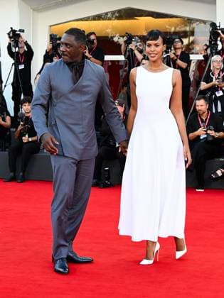 Venice, 82nd Venice International Film Festival 2025 - evening 7 - red carpet for the film A House of Dynamite. Pictured: Idris and Sabrina Elba  Copyright: xManuelexMangiarottix xipa-agency.netx xPoolxPhotoxEventsx06x IPA_Agency_IPA63974254