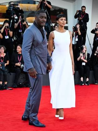 Venice, 82nd Venice International Film Festival 2025 - evening 7 - red carpet for the film A House of Dynamite. Pictured: Idris and Sabrina Elba  Copyright: xManuelexMangiarottix xipa-agency.netx xPoolxPhotoxEventsx06x IPA_Agency_IPA63974250
