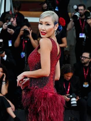 Venice, 82nd Venice International Film Festival 2025 - evening 7 - red carpet for the film A House of Dynamite. Pictured: Aliia Roza  Copyright: xManuelexMangiarottix xipa-agency.netx xPoolxPhotoxEventsx06x IPA_Agency_IPA63974269