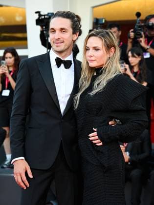 Venice, 82nd Venice International Film Festival 2025 - evening 7 - red carpet of the film A House Of Dynamite In the photo: Rory St. Clair Gainer and Rebecca Ferguson  Copyright: xManuelexMangiarottix xipa-agency.netx xPoolxPhotoxEventsx06x IPA_Agency_IPA63974255