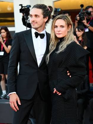 Venice, 82nd Venice International Film Festival 2025 - evening 7 - red carpet of the film A House Of Dynamite In the photo: Rory St. Clair Gainer and Rebecca Ferguson  Copyright: xManuelexMangiarottix xipa-agency.netx xPoolxPhotoxEventsx06x IPA_Agency_IPA63974263