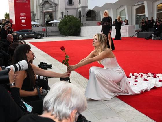 Venice, 82nd Venice International Film Festival 2025 - evening 7 - red carpet Diva E Donna In the photo: Clizia Incorvaia  Copyright: xSimonexComix xipa-agency.netx xPoolxPhotoxEventsx06x IPA_Agency_IPA63974793
