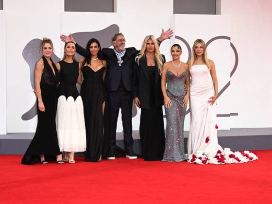 Venice, 82nd Venice International Film Festival 2025 - evening 7 - red carpet Diva E Donna In the photo: Elisabetta Pellini, Fatima Trotta, Ester Pantano, Fabio Testi, Tiziana Rocca, Elettra Lamborghini, Clizia Incorvaia  Copyright: xSimonexComix xipa-agency.netx xPoolxPhotoxEventsx06x IPA_Agency_IPA63974902