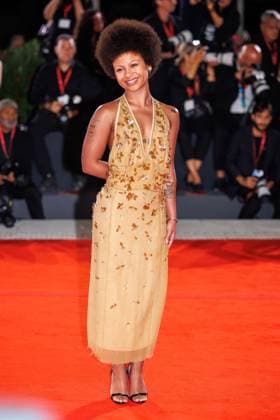 Red carpet of the film Dead Man s Wire at the 82nd Venice Film Festival in Venice - 02 Sep 2025 American actress Myha la Herrold attends the red carpet of the film Dead Man s Wire at the 82nd Venice Film Festival. Venice Italy Copyright: xMarcoxBaradax xSOPAxImagesx AREDCARPETDEADMANSWIRE-2