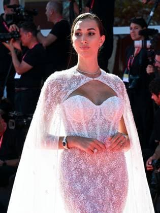 Venice, 82nd Venice International Film Festival 2025 - day 8 - red carpet for the film The Voice of Hind Rajab - Pictured: Sofia Giaele De Donà  Copyright: xManuelexMangiarottix xipa-agency.netx xPoolxPhotoxEventsx06x IPA_Agency_IPA64035829