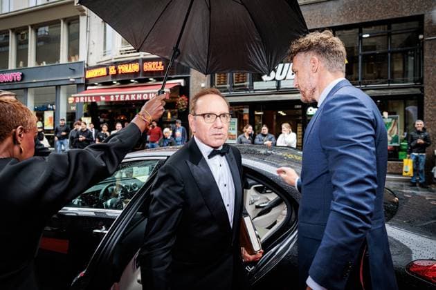 Kevin Spacey on the first day of the Septimius Awards at the Tuschinski Theater in Amsterdam, The Netherlands on September 3 2025. The Hollywood actor will receive a Lifetime Achievement Award during the ceremony. ANP RAMON VAN FLYMEN netherlands out - belgium out  Copyright: xx x534887832x originalFilename: 534887832.jpg