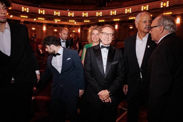 AMSTERDAM Kevin Spacey on the first day of the Septimius Awards at the Tuschinski Theater. The Hollywood actor will receive a Lifetime Achievement Award during the ceremony. ANP RAMON VAN FLYMEN netherlands out - belgium out  Copyright: xx x534887838x originalFilename: 534887838.jpg