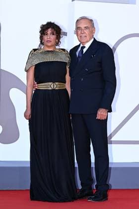 The voice of hind Rajab Red Carpet - The 82nd Venice International Film Festival Alberto Barbera, Kaouther Ben Hania during The voice of hind Rajab Red Carpet - The 82nd Venice International Film Festival, Venice, Italy 03 Sept 2025, Credit:Maria Laura Antonelli Avalon Italy, Venice Copyright: xMariaxLauraxAntonellix xAvalonx 1033855391