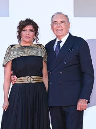 The voice of hind Rajab Red Carpet - The 82nd Venice International Film Festival Alberto Barbera, Kaouther Ben Hania during The voice of hind Rajab Red Carpet - The 82nd Venice International Film Festival, Venice, Italy 03 Sept 2025, Credit:Maria Laura Antonelli Avalon Italy, Venice Copyright: xMariaxLauraxAntonellix xAvalonx 1033855395