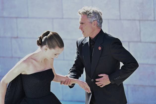 Venice The Voice Of Hind Rajab Premiere AM Joaquin Phoenix and Rooney Mara attending The Voice Of Hind Rajab Premiere as part of the 82nd Venice International Film Festival at the Lido in Venice, Italy on September 03, 2025. Photo by Aurore Marechal ABACAPRESS.COM Venice Italy Copyright: xMarechalxAurore ABACAx