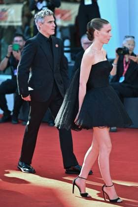 Venice The Voice Of Hind Rajab Premiere AM Joaquin Phoenix and Rooney Mara attending The Voice Of Hind Rajab Premiere as part of the 82nd Venice International Film Festival at the Lido in Venice, Italy on September 03, 2025. Photo by Aurore Marechal ABACAPRESS.COM Venice Italy Copyright: xMarechalxAurore ABACAx