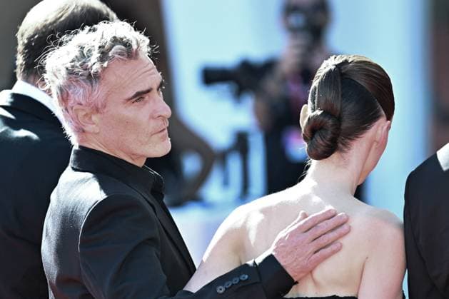 Venice The Voice Of Hind Rajab Premiere AM Joaquin Phoenix and Rooney Mara attending The Voice Of Hind Rajab Premiere as part of the 82nd Venice International Film Festival at the Lido in Venice, Italy on September 03, 2025. Photo by Aurore Marechal ABACAPRESS.COM Venice Italy Copyright: xMarechalxAurore ABACAx