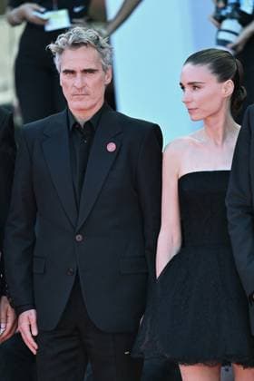 Venice The Voice Of Hind Rajab Premiere AM Joaquin Phoenix and Rooney Mara attending The Voice Of Hind Rajab Premiere as part of the 82nd Venice International Film Festival at the Lido in Venice, Italy on September 03, 2025. Photo by Aurore Marechal ABACAPRESS.COM Venice Italy Copyright: xMarechalxAurore ABACAx