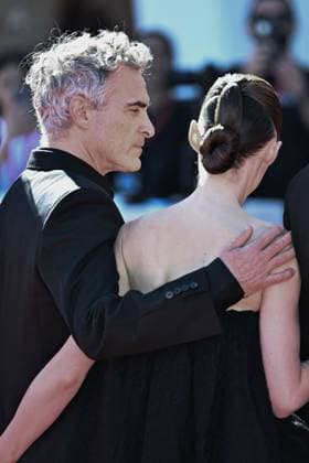 Venice The Voice Of Hind Rajab Premiere AM Joaquin Phoenix and Rooney Mara attending The Voice Of Hind Rajab Premiere as part of the 82nd Venice International Film Festival at the Lido in Venice, Italy on September 03, 2025. Photo by Aurore Marechal ABACAPRESS.COM Venice Italy  Copyright: xMarechalxAurore ABACAx