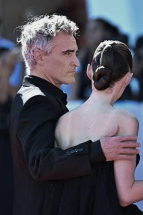 Venice The Voice Of Hind Rajab Premiere AM Joaquin Phoenix and Rooney Mara attending The Voice Of Hind Rajab Premiere as part of the 82nd Venice International Film Festival at the Lido in Venice, Italy on September 03, 2025. Photo by Aurore Marechal ABACAPRESS.COM Venice Italy Copyright: xMarechalxAurore ABACAx