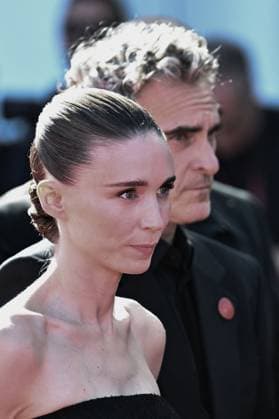 Venice The Voice Of Hind Rajab Premiere AM Joaquin Phoenix and Rooney Mara attending The Voice Of Hind Rajab Premiere as part of the 82nd Venice International Film Festival at the Lido in Venice, Italy on September 03, 2025. Photo by Aurore Marechal ABACAPRESS.COM Venice Italy Copyright: xMarechalxAurore ABACAx