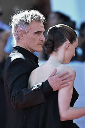 Venice The Voice Of Hind Rajab Premiere AM Joaquin Phoenix and Rooney Mara attending The Voice Of Hind Rajab Premiere as part of the 82nd Venice International Film Festival at the Lido in Venice, Italy on September 03, 2025. Photo by Aurore Marechal ABACAPRESS.COM Venice Italy Copyright: xMarechalxAurore ABACAx