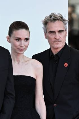 Venice The Voice Of Hind Rajab Premiere AM Joaquin Phoenix and Rooney Mara attending The Voice Of Hind Rajab Premiere as part of the 82nd Venice International Film Festival at the Lido in Venice, Italy on September 03, 2025. Photo by Aurore Marechal ABACAPRESS.COM Venice Italy Copyright: xMarechalxAurore ABACAx