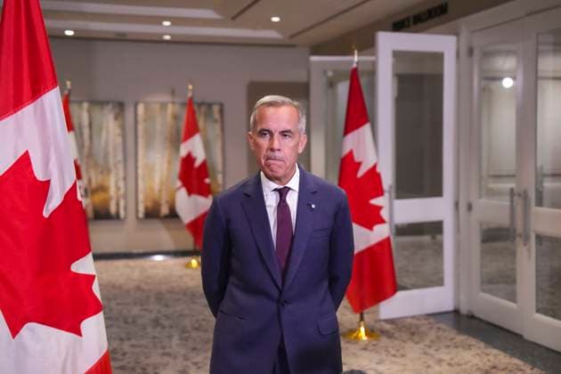 September 3, 2025, Toronto, On, CAN: Prime Minister Mark Carney speaks to the media, at the Liberal Cabinet Retreat, in Toronto, Wednesday, Sept. 3, 2025. Toronto CAN  - ZUMAc35_ 20250903_zaf_c35_023 Copyright: xChrisxYoungx