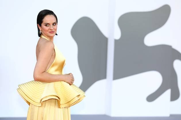 September 3, 2025, Venice, Veneto, Italy: NOEMIE MERLANT on the red carpet for Duse Premiere screening at the 82nd Venice Film Festival at the Venice Lido, Italy. Venice Italy - ZUMAc179 20250903_zep_c179_131 Copyright: xMickaelxChavetx