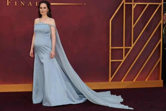 . 03 09 2025. London, United Kingdom. Michelle Dockery arriving at the Downton Abbey : The Grand Finale world premiere in London.  xStephenxLockx xi-Imagesx IIM-26185-0028