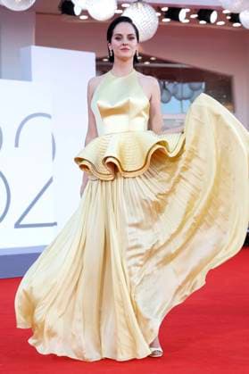 Noemie Merlant at the premiere of the feature film Duse at the Biennale di Venezia 2025 82 Venice International Film Festival at the Palazzo del Cinema Venice, 03 09 2025 Foto:xD.xBedrosianx xFuturexImagex duse_6008