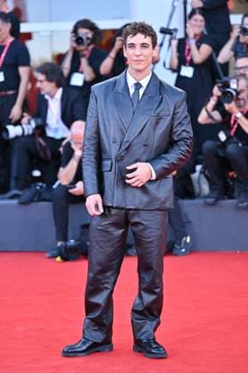 Venice Duse Premiere AM Miguel Herran attending the Duse Premiere as part of the 82nd Venice International Film Festival at the Lido in Venice, Italy on September 03, 2025. Photo by Aurore Marechal ABACAPRESS.COM Venice Italy  Copyright: xMarechalxAurore ABACAx