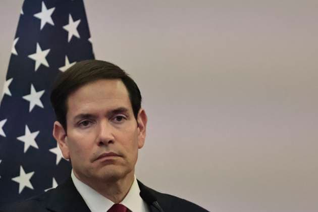 September 3, 2025, Mexico, Cdmx, Mexico: Foreign Minister JUAN RAMON DE LA FUENTE meets with United States Secretary of State MARCO RUBIO during his diplomatic visit in the Joso MaroÂa Morelos y Pavo³n Room of the Ministry of Foreign Affairs (SRE), after holding a meeting with President Claudia Sheimbaum at the National Palace. During the press conference, they discussed the existing good bilateral relationship. They also strengthened security agreements, migration issues, and the fight against drug trafficking, each from their own territory to generate mutual support for the protection of the citizens of both nations. He mentioned that the actions against the government of NICOLAS MADURO arose from the New York grand jury ruling, wh - ZUMAp204 20250903_zip_p204_013 Copyright: xJosuexPerezx