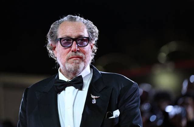 September 3, 2025, Venice, Italy: US director Julian Schnabel arrives for the premiere of In the hand of Dante during the 82nd Venice Film Festival in Venice, Italy, 03 September 2025. The movie is presented out of competition at the festival running from 27 August to 06 September 2025. ANSA ETTORE FERRARI. Venice Italy  - ZUMAa110 20250903_zaf_a110_049 Copyright: xEttorexFerrarix