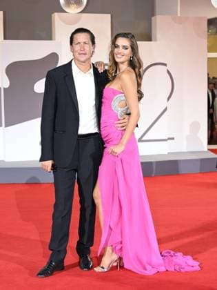 Venice, 82nd Venice International Film Festival 2025 - evening 8. Red Carpet of the film In The Hand Of Dante In the photo Vito Schnabel and Helena Althof  Copyright: xSimonexComix xipa-agency.netx xPoolxPhotoxEventsx06x IPA_Agency_IPA64053281