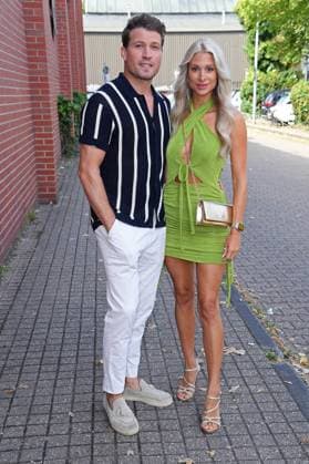 Raul Richter with girlfriend Vanessa Schmitt at the LOVE ISLAND VIP movie preview at Cinenova in Cologne on 03 09 2025