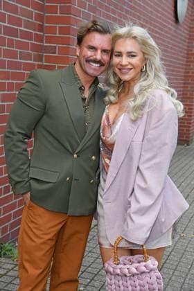 Sandra Czok with husband Sascha Schmitz at the LOVE ISLAND VIP movie preview at Cinenova in Cologne on 03 09 2025